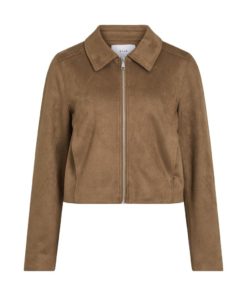 VILA VIMOODY L/S JACKET Ruskea