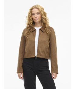 Alternative view of VILA VIMOODY L/S JACKET Ruskea