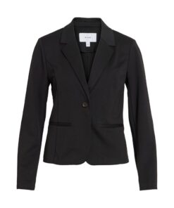VILA VIKAMMI L/S FITTED JERSEY BLAZER Musta