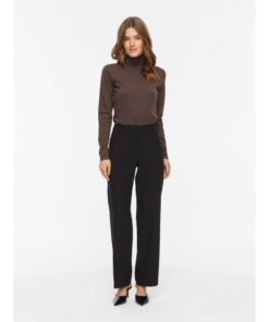 VILA VIEMMI RW STRAIGHT PANT Musta - Image 3