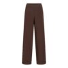 VILA VIEMMI RW STRAIGHT PANT Tummanruskea
